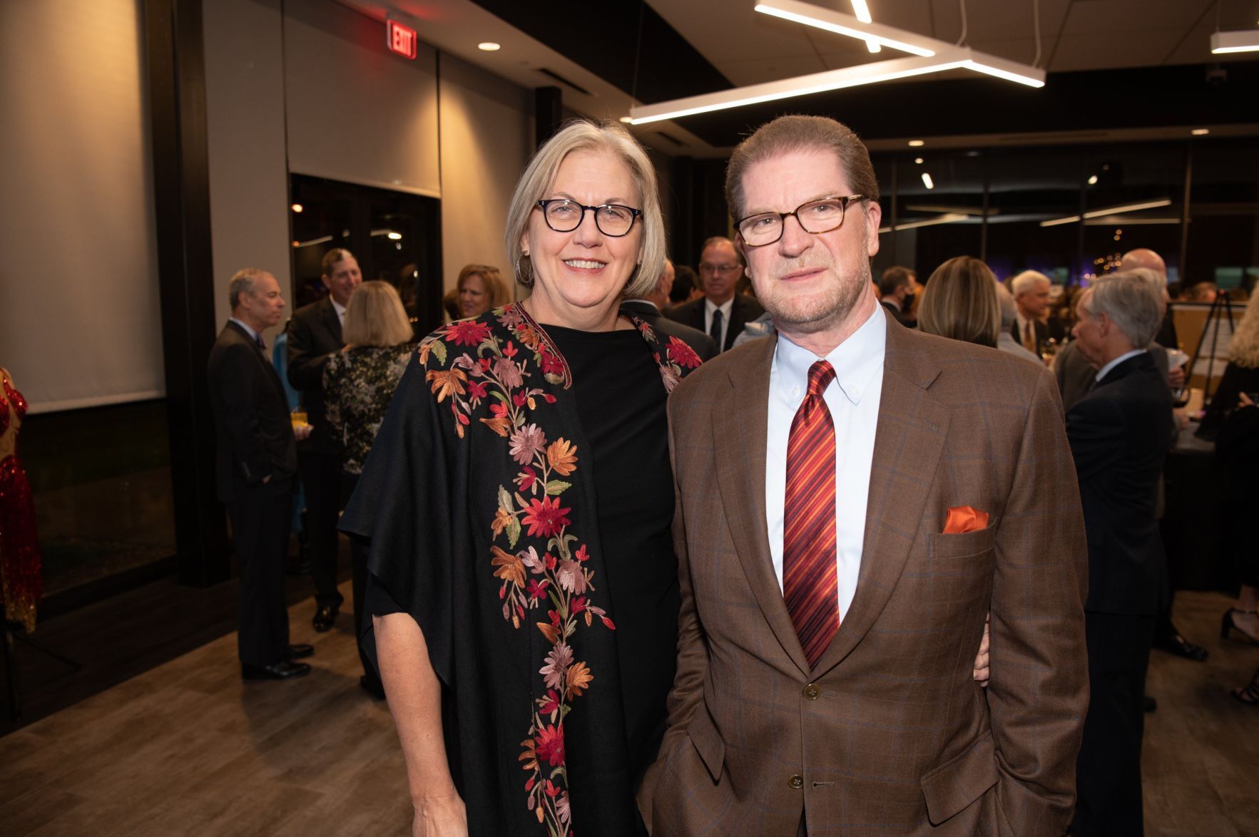 Regina Gleghorn and Trevor Reese
